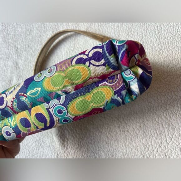 COACH POPPY LIMITED EDITION GRAFFITI SHOULDER BAG - Picture 6 of 11